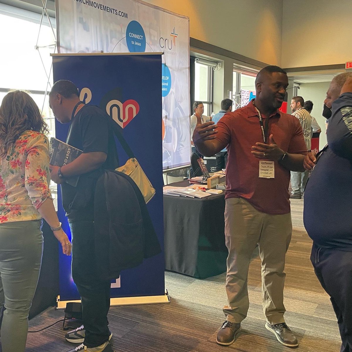 LivingUndivided's tweet photo. Our team had a great time with the @churchplanting community at the #exponentialconference last week. It’s a joy to share about our work and convey how we can come alongside communities in pursuit of racial healing, solidarity and justice. https://t.co/2AkMIj5DVt