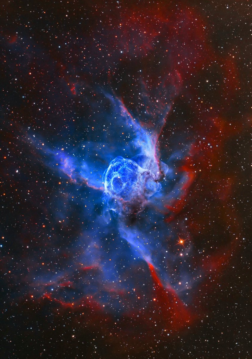 RT @uhd2020: Thor's Helmet #Nebula (NGC 2359) https://t.co/InTP0AM2wJ