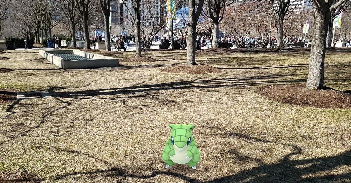 EdwinPeng88's tweet photo. Enjoying #Sandshrew #PokemonGOCommunityDay! https://t.co/sQUCtTU2L1