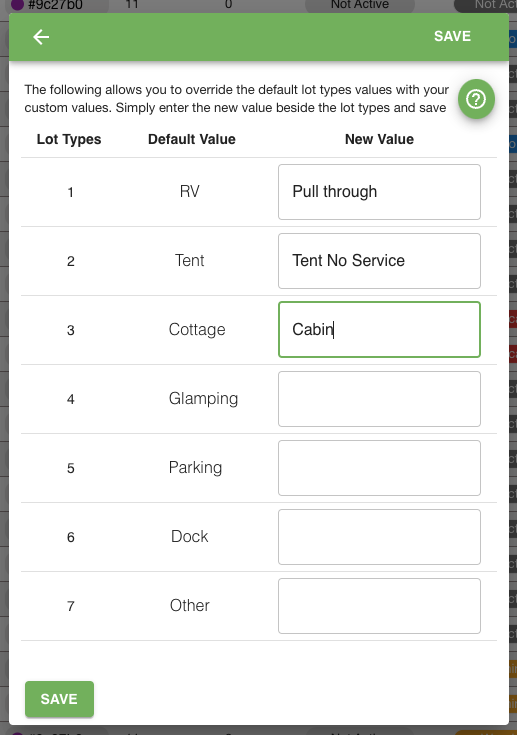 CampPitch's tweet image. Check it out! Working on a new feature that allows you to customize your lot types.

#pitchcamp #campground #camping #rvsoftware #campgroundreservations #campgroundbooking