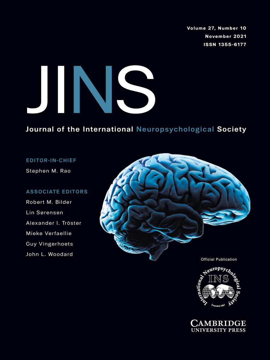 INSneuro's tweet photo. The Journal of the International Neuropsychological Society (#JournalINS) is seeking applications for a new Editor in Chief! Applications are due November 15, 2022. Find out more here: https://t.co/DcZW9NAILi @CambridgeCore https://t.co/HbgP1VZXGv