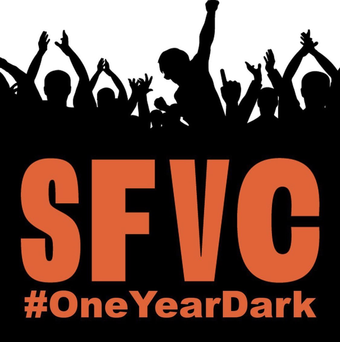 SFVenCoalition's tweet photo. In commemoration of the anniversary of #OneYearDark we would like to make a toast to the resilience of the live music and entertainment ecosystem! Thank you to everyone who has and continues to contributed to the preservation of our community. Cheers! https://t.co/RCz5XNN4Ds
