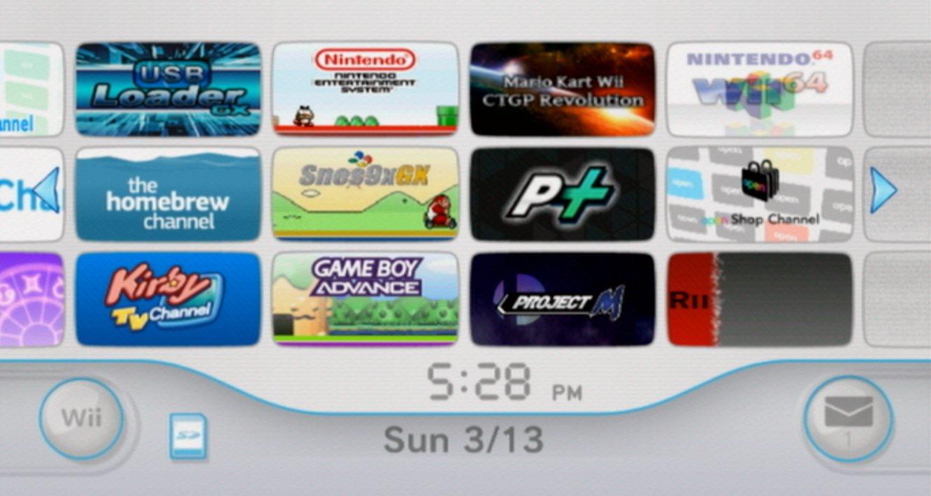 Wii U Homebrew Channels 