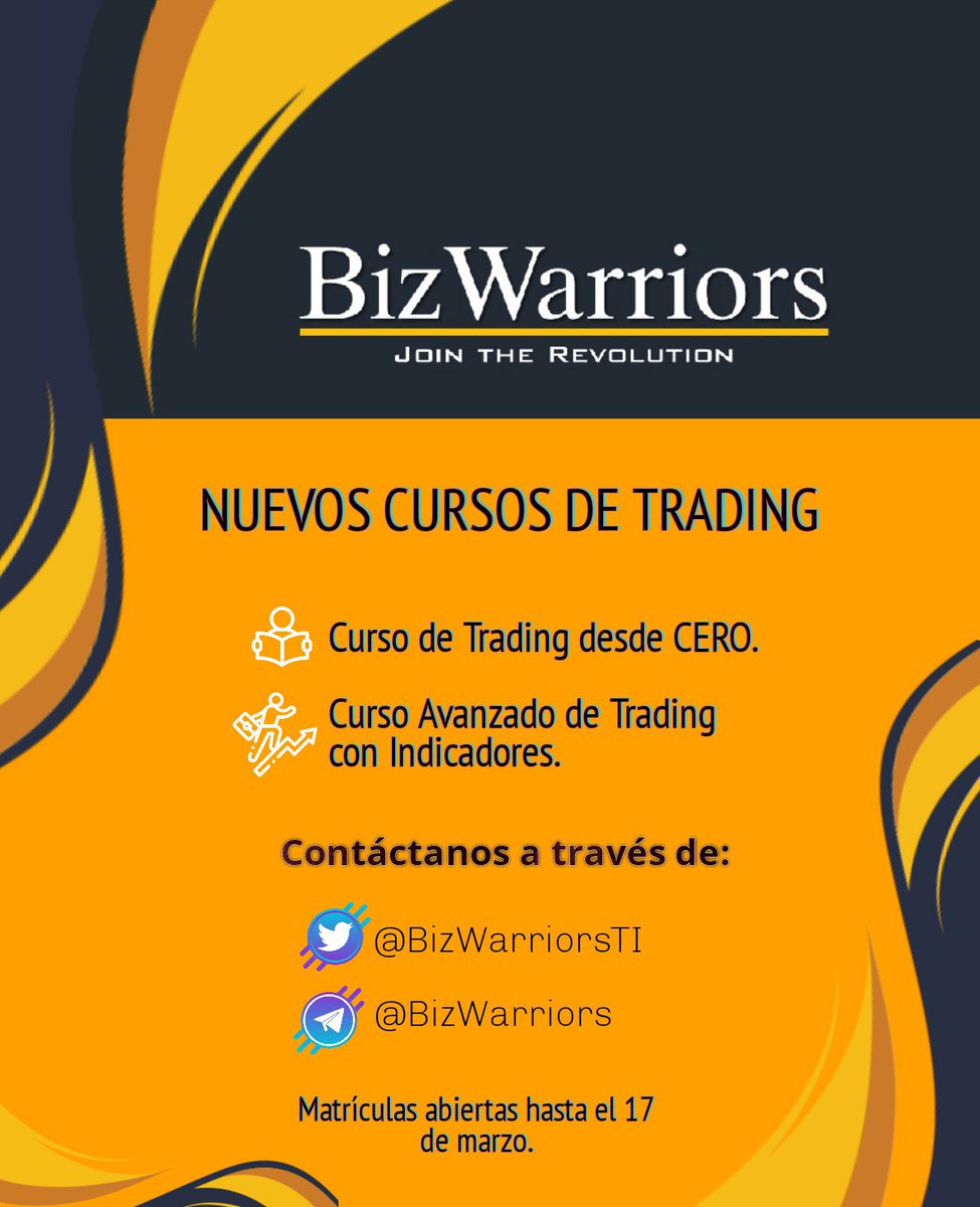 FinTechSamurais's tweet photo. ¡No pierdas la OPORTUNIDAD!
Conviértete en un BizWarrior⚔️

‼️Las matrículas cierran pronto.

Échale un vistazo al hilo 👇😉

1/4🧵

#trading #Cuba #mercados #AprendeOnline https://t.co/r6bEwCohgr