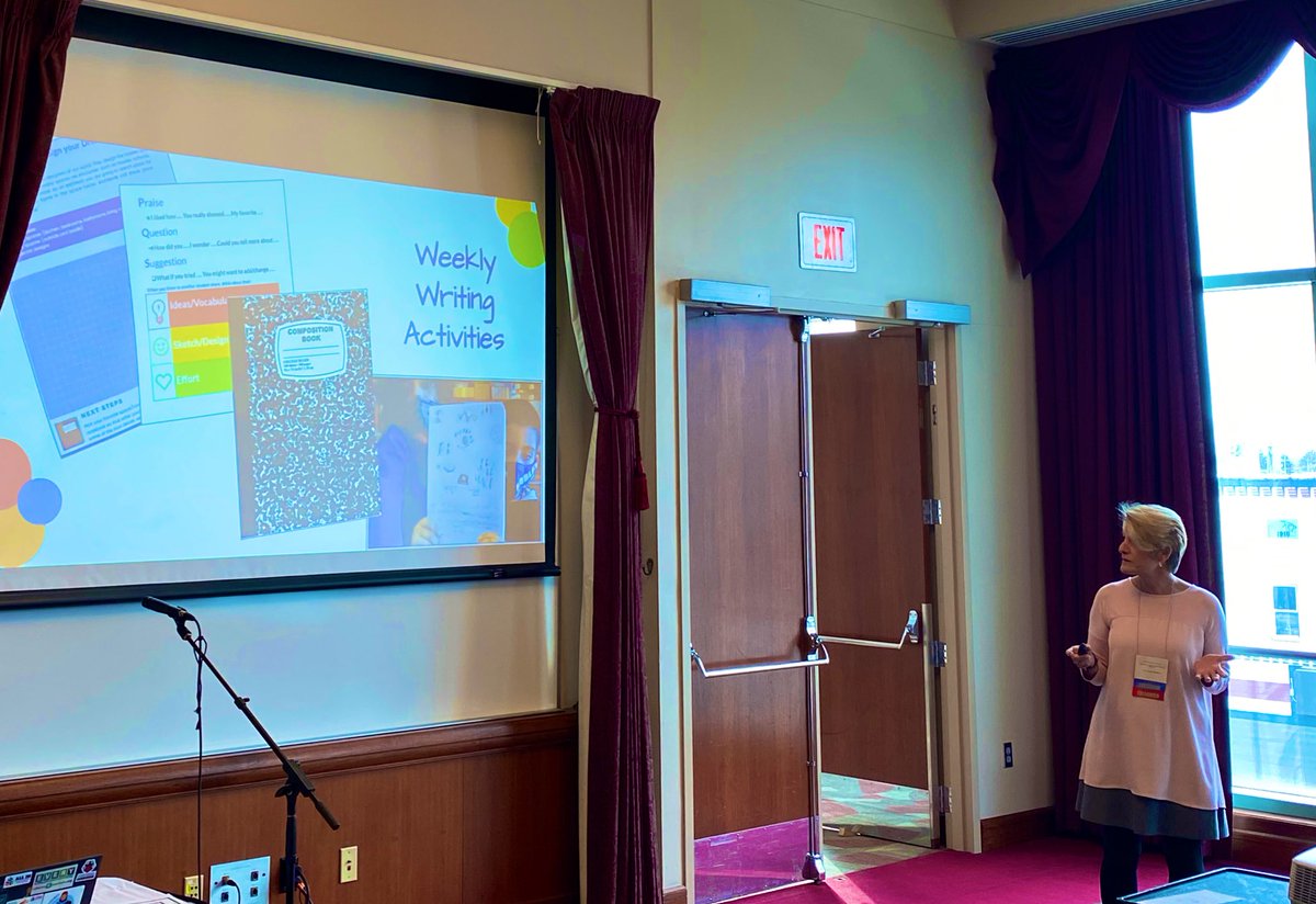 WilsonMellissa's tweet photo. What will you do this summer? Sharing the impact of the @WayneRESAELA #LitLabPopUp on student’s motivation, literacy skills, and self-efficacy around STEM careers #MRA2022 @michiganreading https://t.co/XOiY22poxx