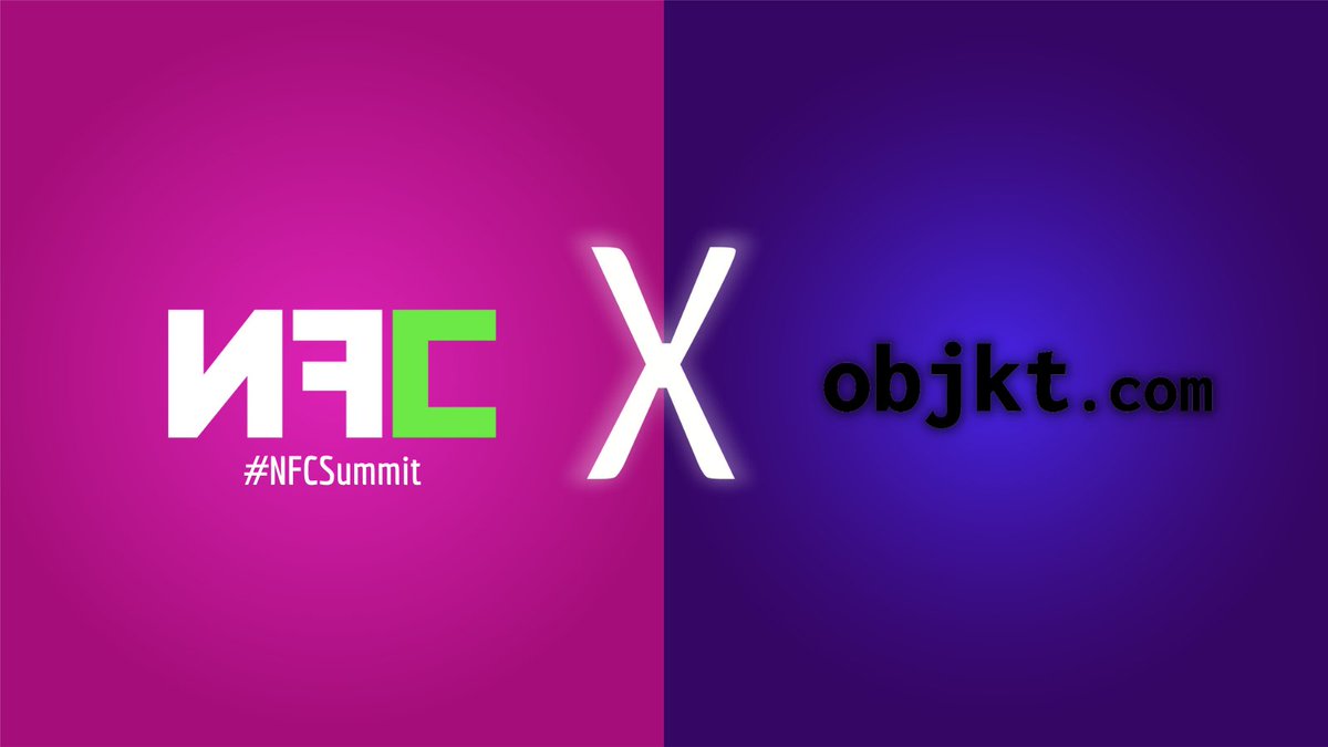 NFCsummit's tweet photo. 👀Opportunities with NFTs are not only on ETH !
👉Try @objktcom: the largest NFT marketplace on Tezos | ► https://t.co/w3U7PFTBhu
📌Join https://t.co/DfLcWktG5I at @nfcsummit in Lisbon, 4-5th April
#objktcom #objctnft #Metaverse #tezos #xtz #NFT #nfts #nftcommunity https://t.co/EjXH6PwY45
