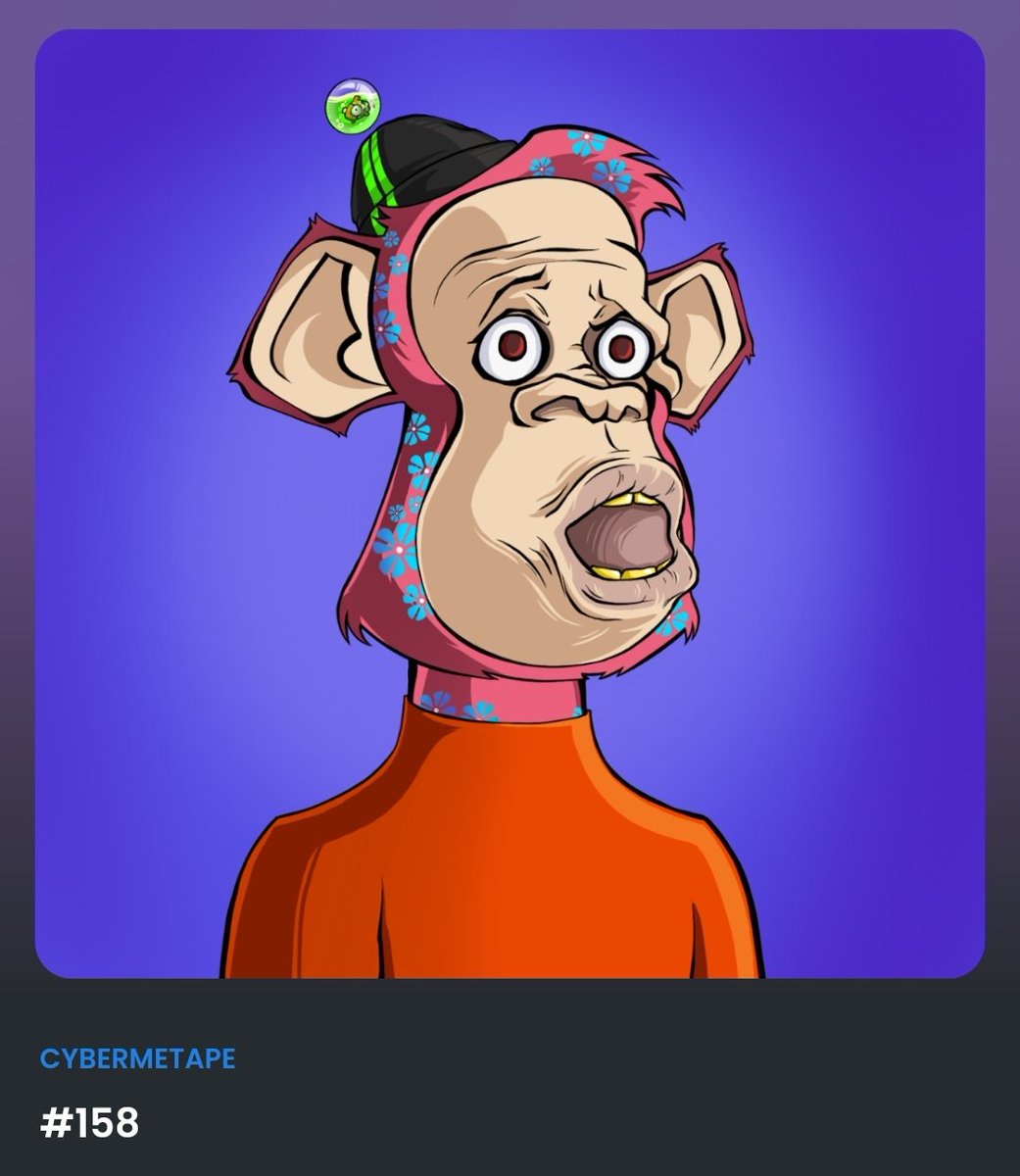 GIVEAWAY #cybermetape #158

Join the #cybermetape ! 🚂🐵

1) Follow me and <a href="/cybermetape/">CYBERMETAPE</a>

2) Retweet ♻️ and Like ♥️

3) Tag 3 friends and comment below #METAPE

Be sure to follow all the rules ⚠️
All will be checked 🧐
End march 20th at 6pm GMT 🕘