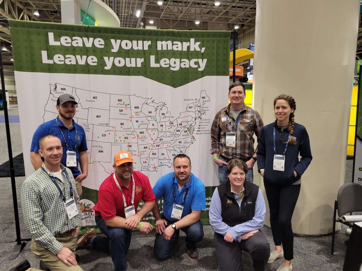 While #pheasantfest and #quailclassic infused Omaha we also had a fantastic crew in New Orleans at #Classic22  working with farmers and partners discussing voluntary conservation.  Thanks to everyone for the energy and discussions! 🙌