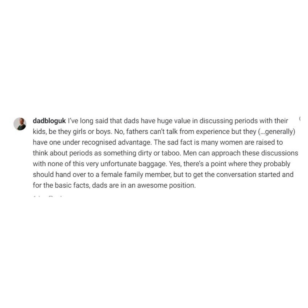 John from <a href="/Dadblog/">dadblog</a> UK shared a couple of kind words with us this week which we absolutely love. Can you as a dad see your under recognised advantage?

#responsiveparenting #girldad #girldaduk #dad #daddy #superdad #dadvalues #parenting101 #parentingteensishard #dadtribe