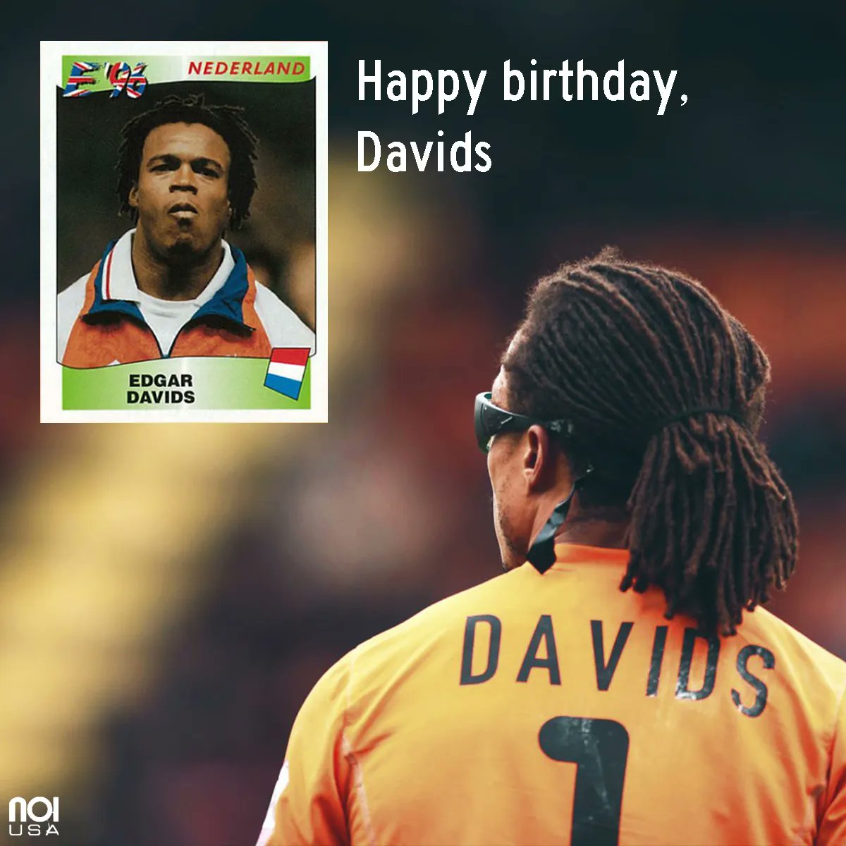 Happy birthday to a legend: Edgar Davids!!! 