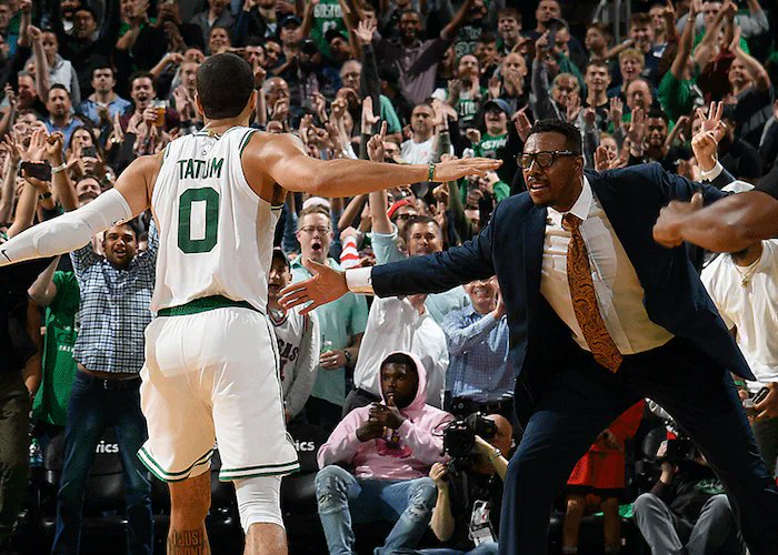 StoolGreenie's tweet photo. Tatum had Pierce

Jaylen has Garnett https://t.co/BqPkVEbehq