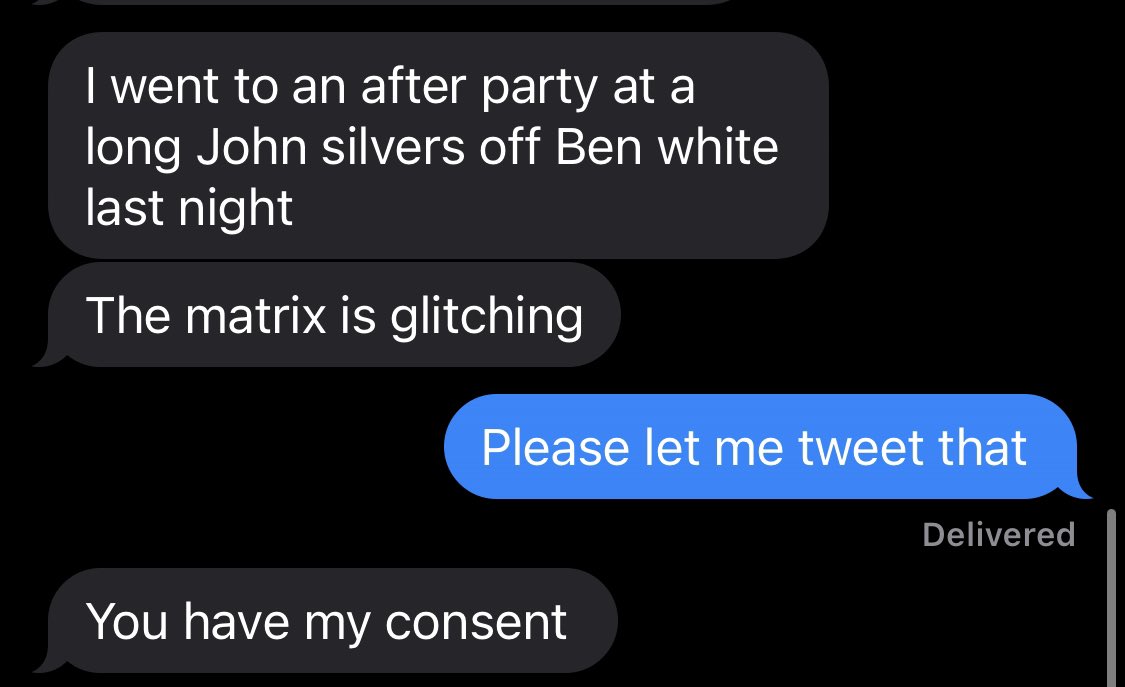 jennifersinski's tweet photo. You won’t see a better #sxsw text https://t.co/Uv9OMSuQTu