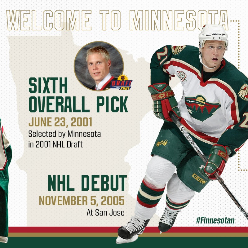 mnwild's tweet photo. Mikko and #mnwild, it was a match made in the #StateOfHockey. It's time to celebrate Mikko!

#mnwild | #9forAllTime