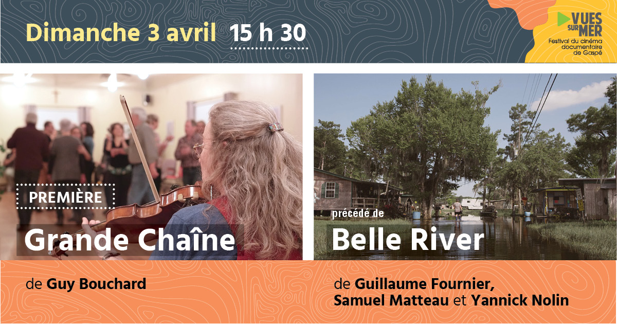FILM DE CLÔTURE

 Le film Grande Chaîne (Guy Bouchard) sera précédé de Belle River (Guillaume Fournier, Samuel Matteau et Yannick Nolin). La projection sera suivie d'un entretien avec Guy Bouchard. 

vuessurmer.com/grandechaine/

<a href="/spiraquebec/">SPIRA</a>