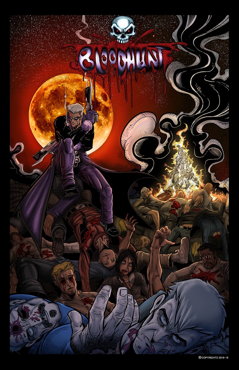 Simon_Pothier's tweet photo. For those who missed out on my first Crowdfunded from 2019: BLOODHUNT
Available as add-on on the TFTN #2 campaign https://t.co/wte2F5Nwi1 & on the INKSLAYER Webstore for a direct purchase. https://t.co/Y6WMshKoMT #Indiecomics #Comics #Horror #Gore #Not4Kids @TheCrimsonFuckr https://t.co/Yro0uy3jMj