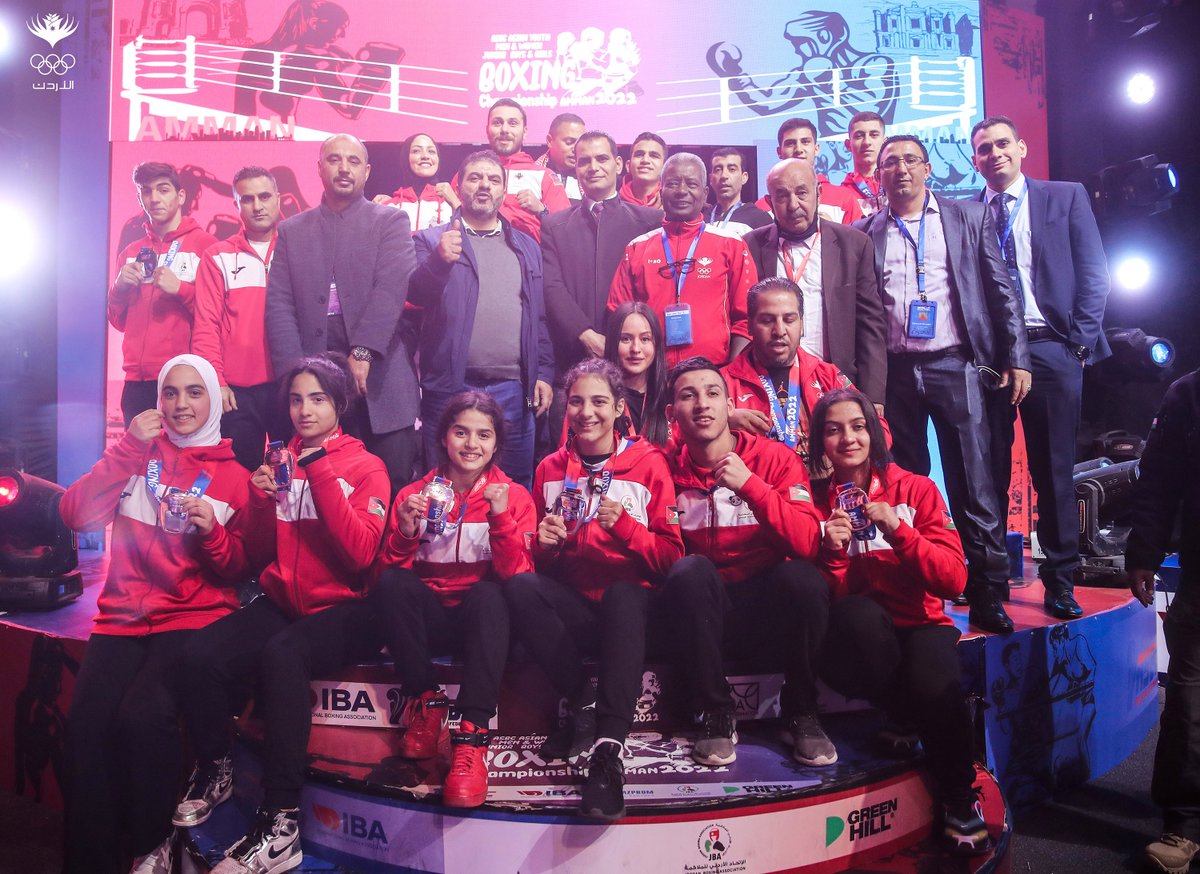 JordanOlympic's tweet photo. ٣ فضيات للأردن بالبطولة الآسيوية للملاكمة
اقرأ التفاصيل : https://t.co/2Ztefq0KCF
#ASBC2022
#الأردن #الرياضة_الأردنية | #Jordan #JordanSports https://t.co/6qIVMgZ1xQ