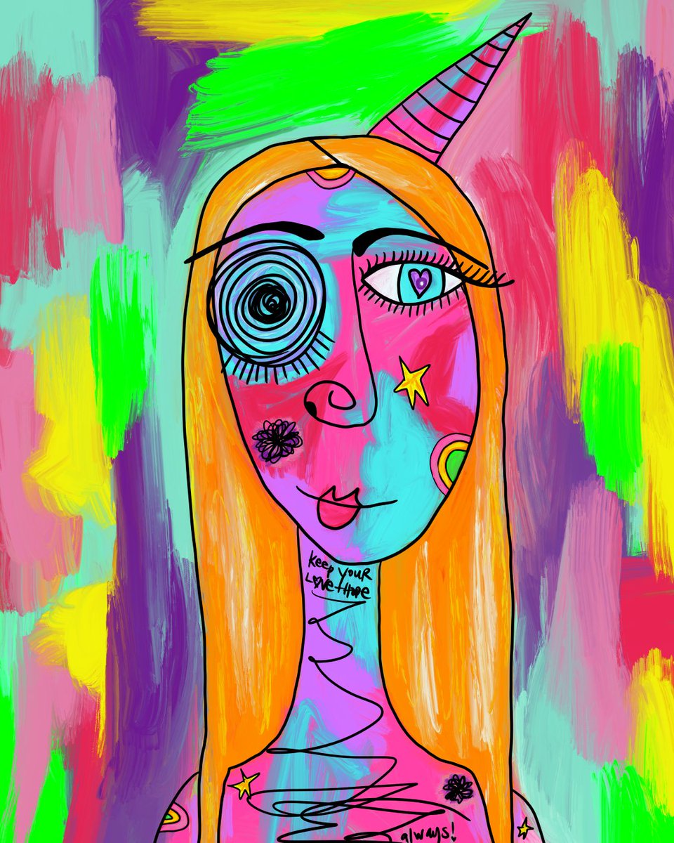 susanjeanart's tweet photo. Show us your art (no links), tag your art frens, &amp; let's share our favs!! I'll start!🎨💖✌️

I tag @InesCusi @Iteration__ @LINK_artwork @SwarleyArt @LilBevNFT @Grannynft @LesleyGrainger @CCarnies @EmpressTrash @wondermundo @jenjustjen3 @TheHaresNFT @imporkchopNFT @red_monkeygirl https://t.co/v1FOsw8seH