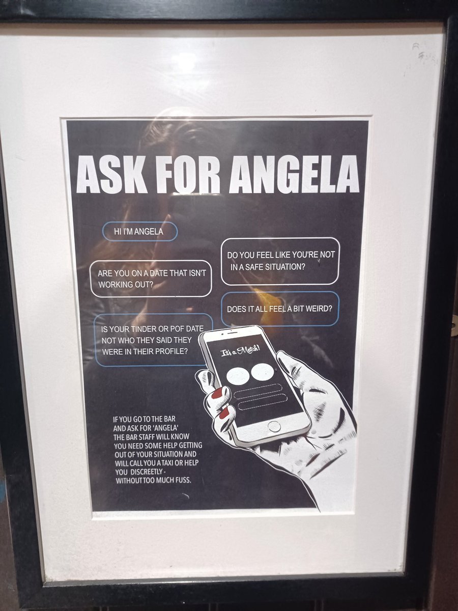 Eve_McQuillan's tweet photo. Great to see this - this is a brilliant initiative by @TowerHamletsNow to make nights out in the borough decent and tackle violence against women and girls while we're at it! #AskforAngela https://t.co/Yu017iF4ty