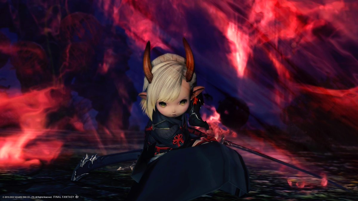 B_Sapphire_FF14's tweet photo. #おはララ です🌼*･

ララ侍
かっこよく撮れた気がしますΣp📷ω･´)

そして今日は週初めの月曜日討滅戦🌟
『さぁ、やっつけるわよ！』

#HelloEORZEA
#FF14 
#ララフェル https://t.co/DP1HNQLLV3