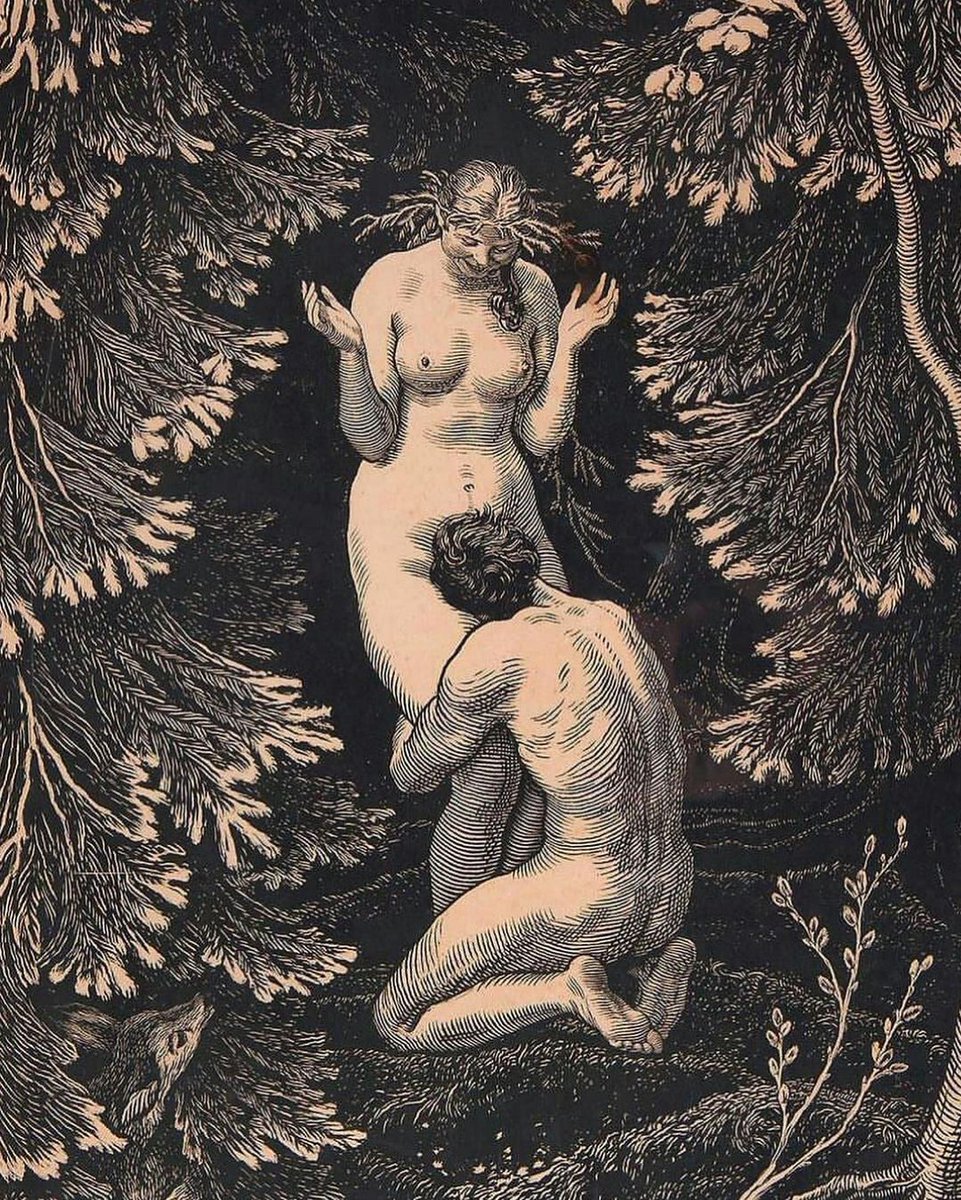culturainquieta's tweet photo. «En el paraíso».

Grabado en madera obra del pintor y grabador modernista checo Max Švabinský, 1918 https://t.co/07a47QauNK
