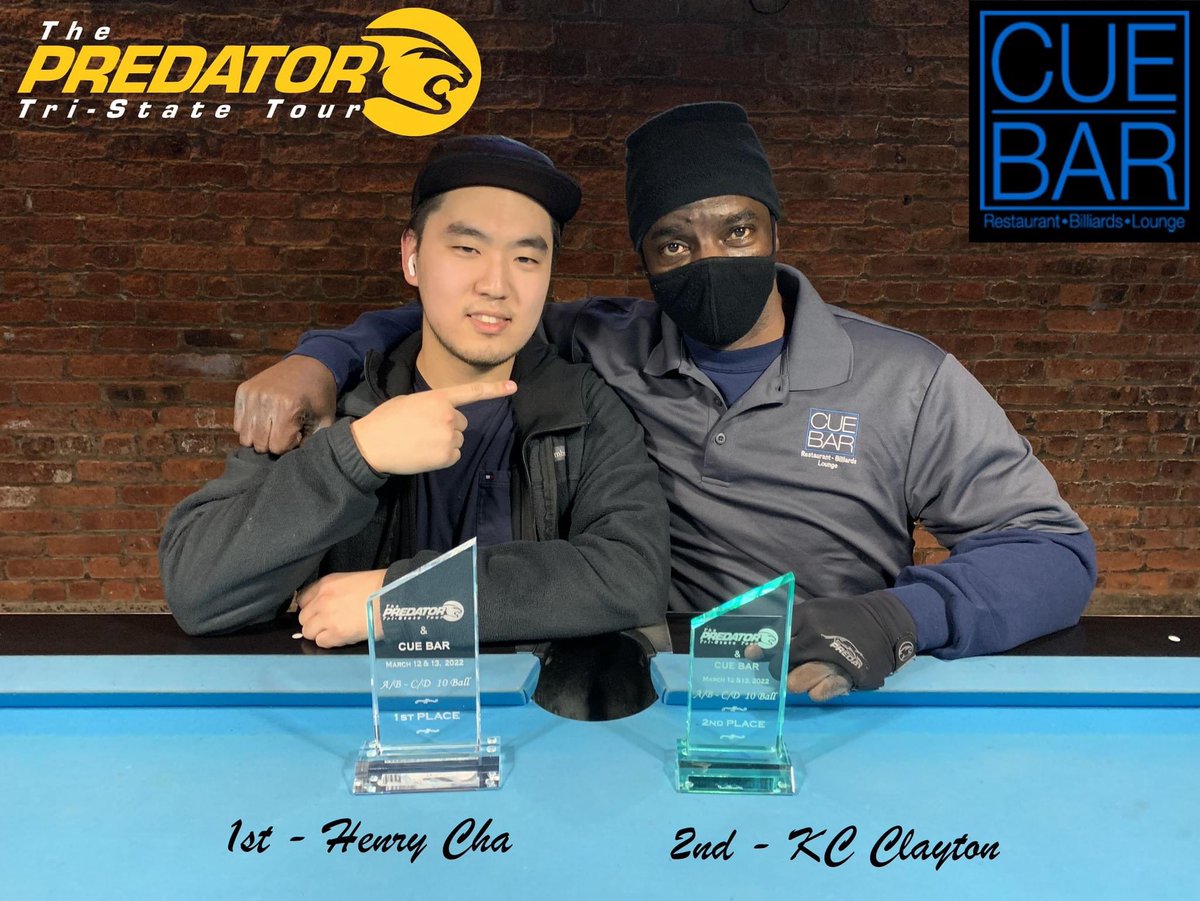 PredatorTriSt8's tweet photo. Congratulations to this weekend's top finishers!!

1st - Henry Cha
2nd - KC Clayton
3rd - Tommy Schreiber
4th - Carlos Duque
5th/6th - Mikhail Kim/Jay Chiu https://t.co/fhbA3yep2G
