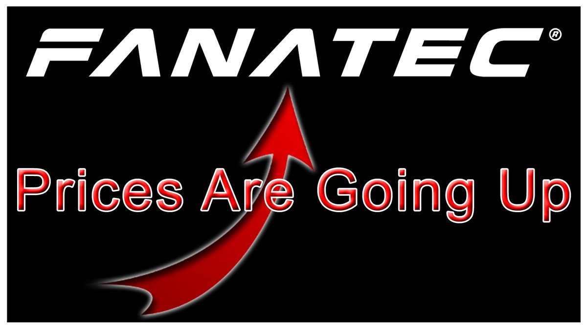 prosimracingtv's tweet photo. Fanatec is set to increase the prices of several products across its current lineup starting this Thursday, March 17th, 2022. Only a few more days before prices go up...
Get your Fanatec gear here: https://t.co/81eCFILmaw

#simracing #eSports #Motorsport https://t.co/fEr3OmeT6o