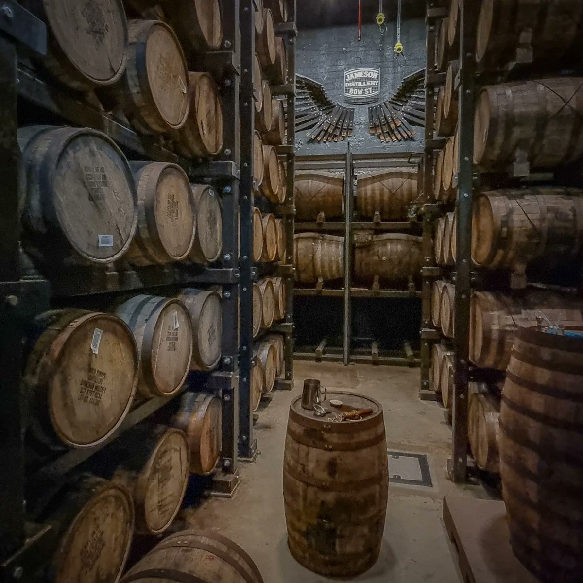 IrishVault's tweet photo. I did the Jameson Distillery tour this weekend. It was really really good. I'd highly recommend it. I bought a bottel of Jameson Distillery edition. Smooth, sweet, toffee. Delicious.  I dropped into tower records and picked up War of the worlds on Vinyl. What a classic.  #jameson https://t.co/FtmS3jJQze