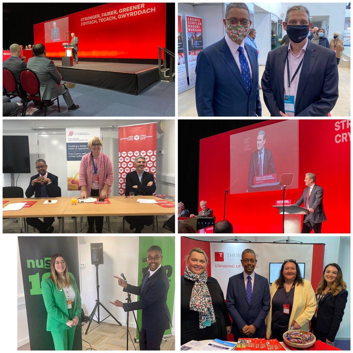 vaughangething's tweet photo. Real sense of unity and optimism at @WelshLabour conference - such a pleasure to see people in person again. #WelshLab22 https://t.co/2uTfdQ81tH