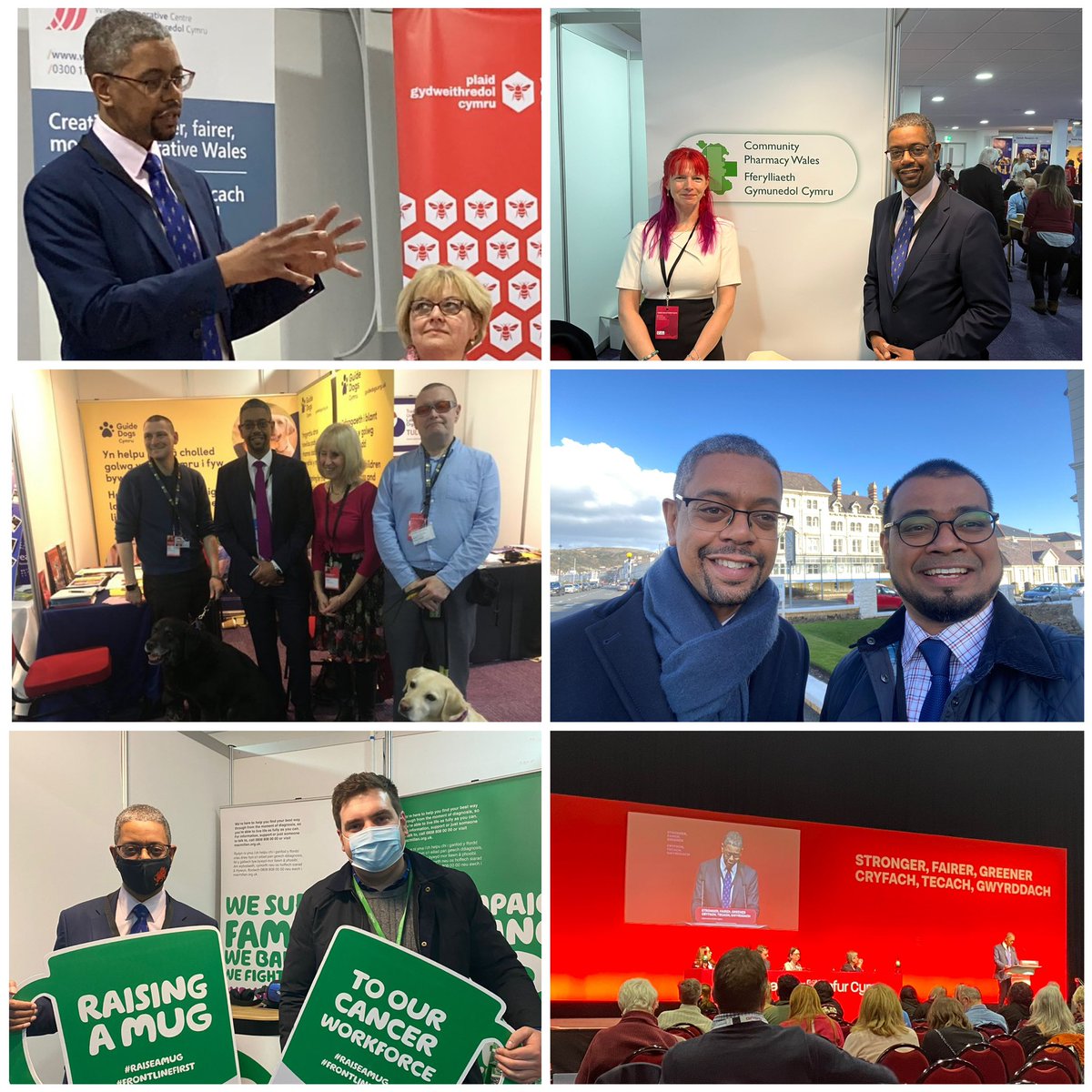 vaughangething's tweet photo. Real sense of unity and optimism at @WelshLabour conference - such a pleasure to see people in person again. #WelshLab22 https://t.co/2uTfdQ81tH