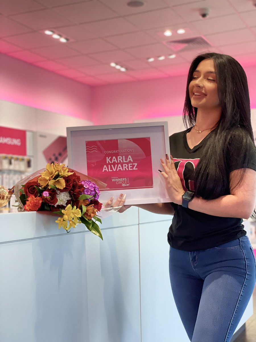 We are extremely proud of the hard work, commitment, and dedication that <a href="/MGNTAKARLA/">Karla Alvarez</a> put in 2021! Your work does not go unnoticed. Congratulations on wining Winners Circle! 🎉 YOU EARNED it 💪🏼 #TeamMagenta #WinnersCircle