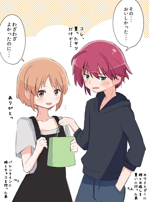 ?(今日はホワイトデー)
#アリスギアお絵かき 