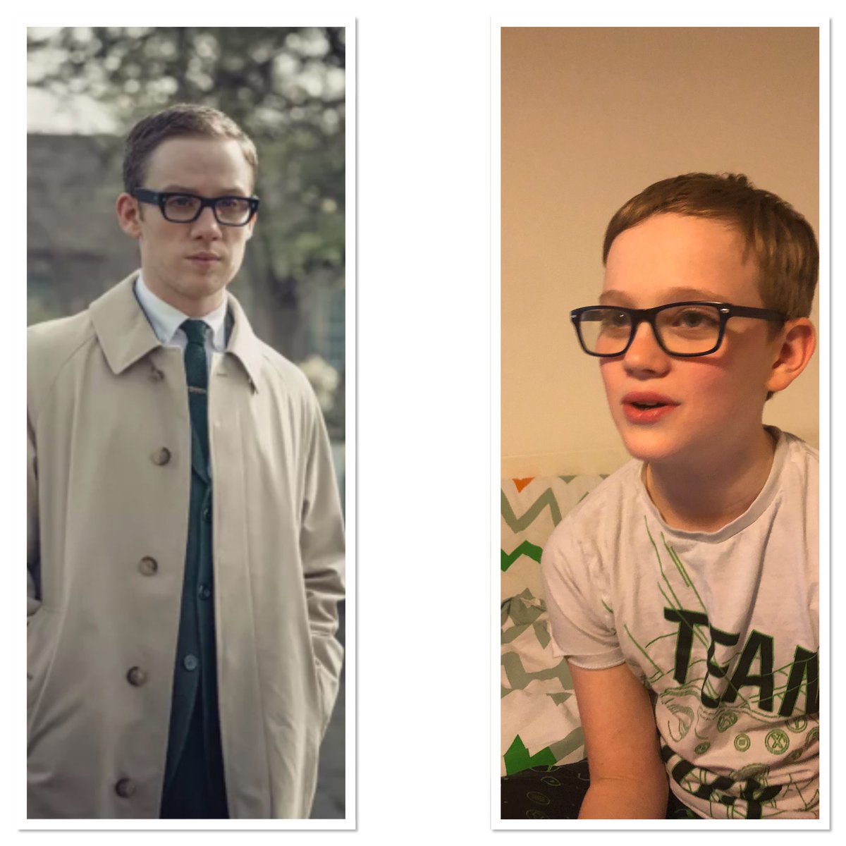 SmithSmithl28's tweet photo. @theotherJoeCole a friend pointed out that my son could be your double..let me know if there is ever a requirement for a Joe Cole junior in one for your roles 🤣 https://t.co/ZUBINMZBt3