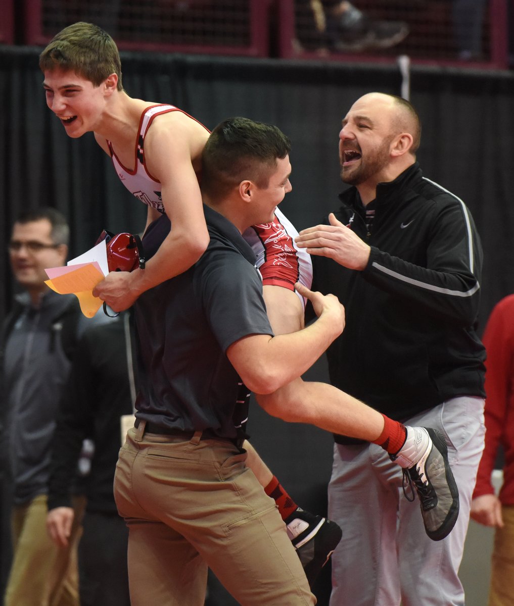 Mark Hazelwood (@srnrhazelwood) on Twitter photo Casper Caizzo's 8-1 win in the 106-pound Division III state championship in Columbus is the first individual state level title at the school since Chad Stein (discus) in track and field in 1997. He is the 11th individual state champion in the City of Norwalk. <a href="/JtGross21/">Jesse Gross</a> Casper Caizzo's 8-1 win in the 106-pound Division III state championship in Columbus is the first individual state level title at the school since Chad Stein (discus) in track and field in 1997. He is the 11th individual state champion in the City of Norwalk. <a href="/JtGross21/">Jesse Gross</a>