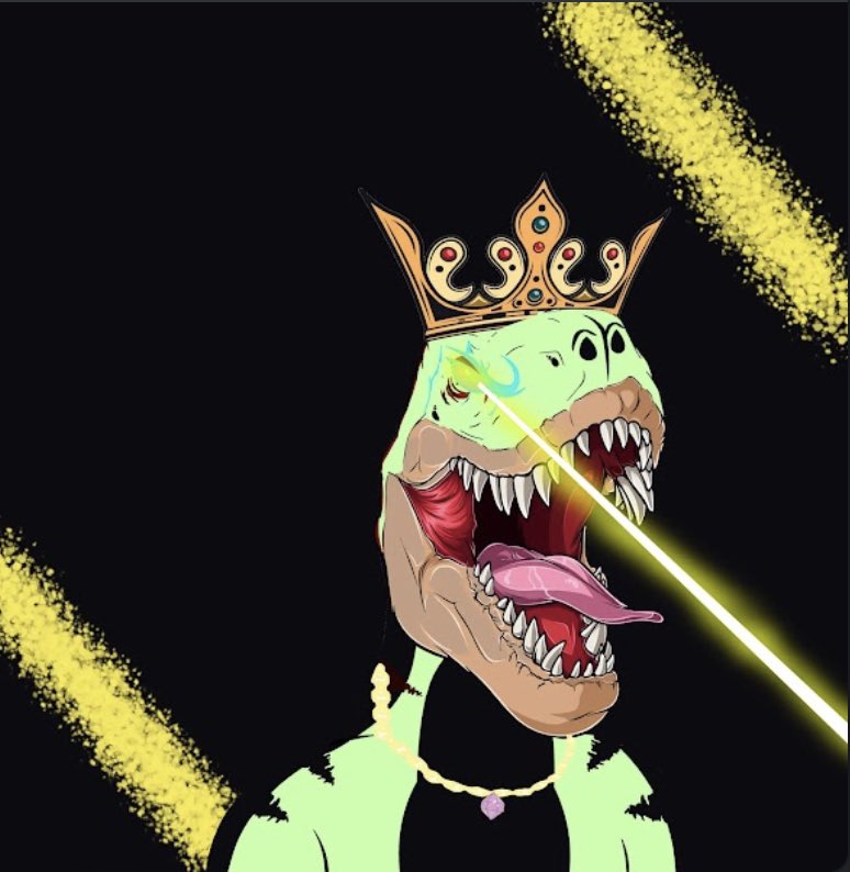 trexsociety's tweet photo. SHOW OFF YOUR T-REX THESE OUR MINE!
Let me see yours! Whether minted or air dropped!!
#nft #NFTCommunity #NFTartists #NFTProject https://t.co/Pd4id0smG7