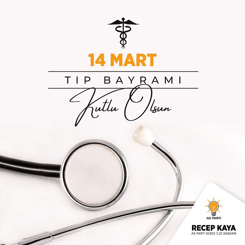 recepkayatr's tweet photo. Değerli doktorlarımız ve sağlık çalışanlarımızın 14 Mart Tıp Bayramı kutlu olsun. 🩺

#AKPartiGebze  #RecepKaya   #14MartTıpBayramı https://t.co/QNFVSxE5XT