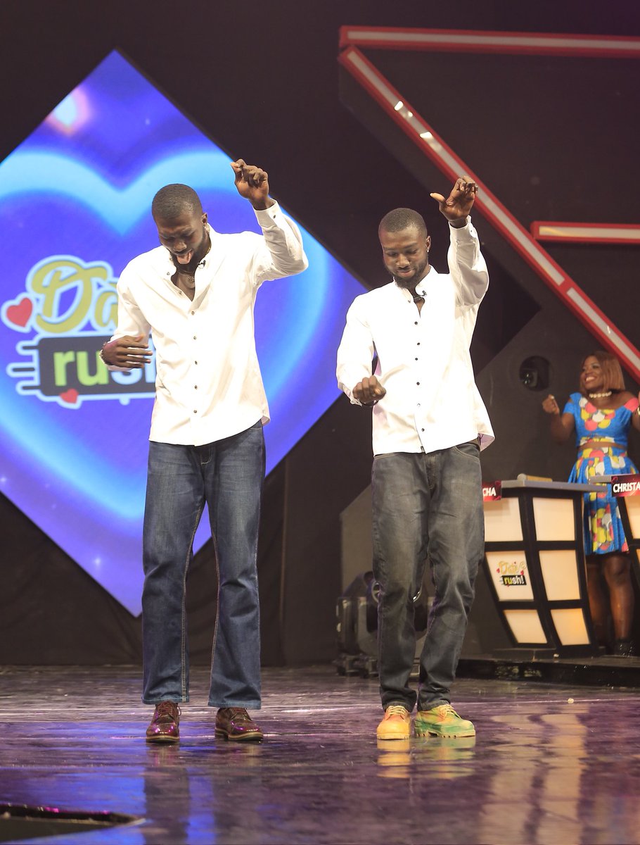 tv3_ghana's tweet image. The twins are killing it #DateRush 🔥

@airteltigoghana @daterushseason6