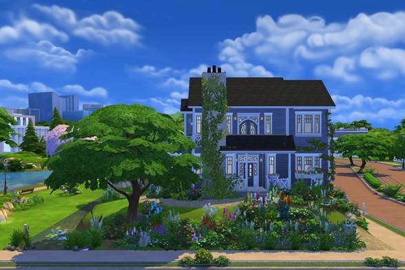 araney9787's tweet photo. I just shared the The Maki V2.0 Lot on #TheSims4 Gallery! https://t.co/3kDbeMmDff