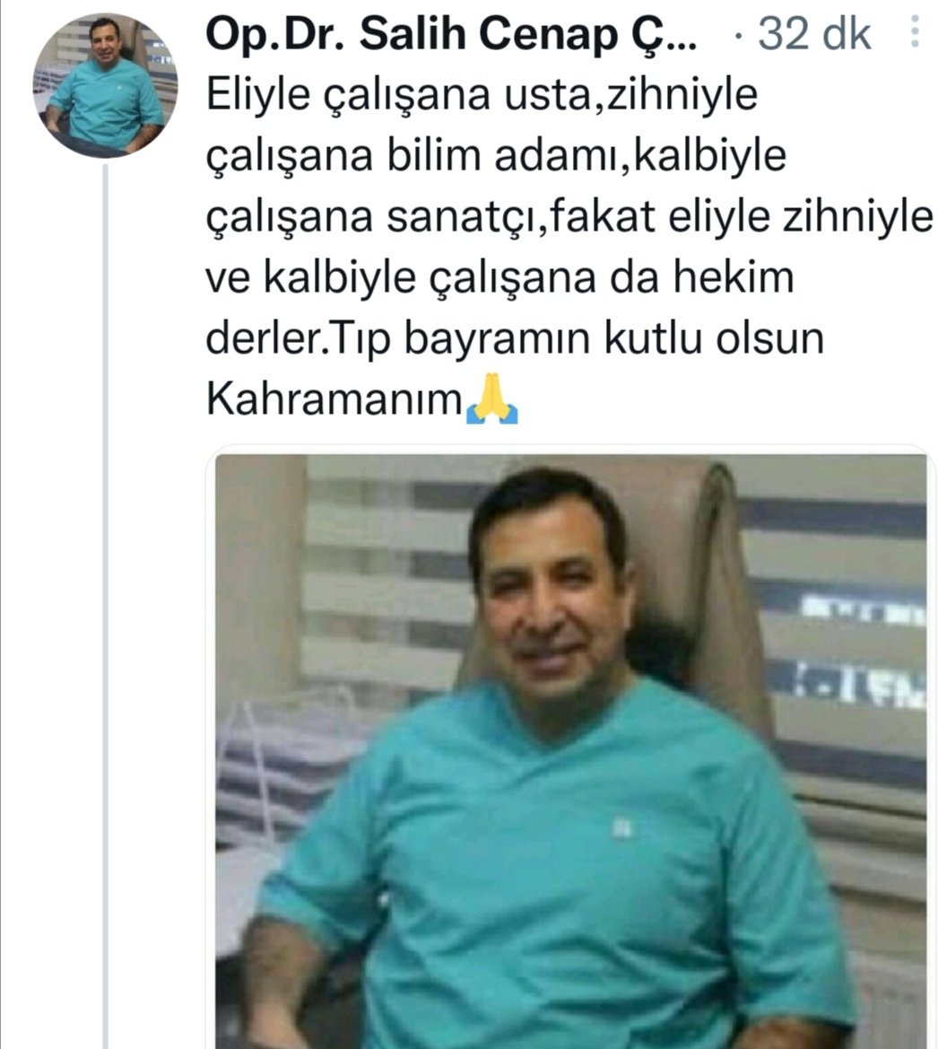 ZeLiHa10ZuLeYhA's tweet photo. BURAYA İKİ GÜZEL TIP İNSANI BIRAKTIM.!BİRİSİ SAYGI DUYDUĞUM TIP DOKTORU CUMHURİYET KADINI(TÜRKAN SAYLAN)DİĞERİ BURDAN TANIDIĞIM GÜZEL İNSAN CORANADAN KAYBETTİĞİMİZ SAYIN @Cenapcevli..!ONLARIN NEZDİNDE BURDAKİ VE ÜLKEMDEKİ BÜTÜN DOKTORLARIN 14 MART TIP BAYRAMI KUTLU OLSUN❤️❤️❤️🙏 https://t.co/07i8iYqQHR