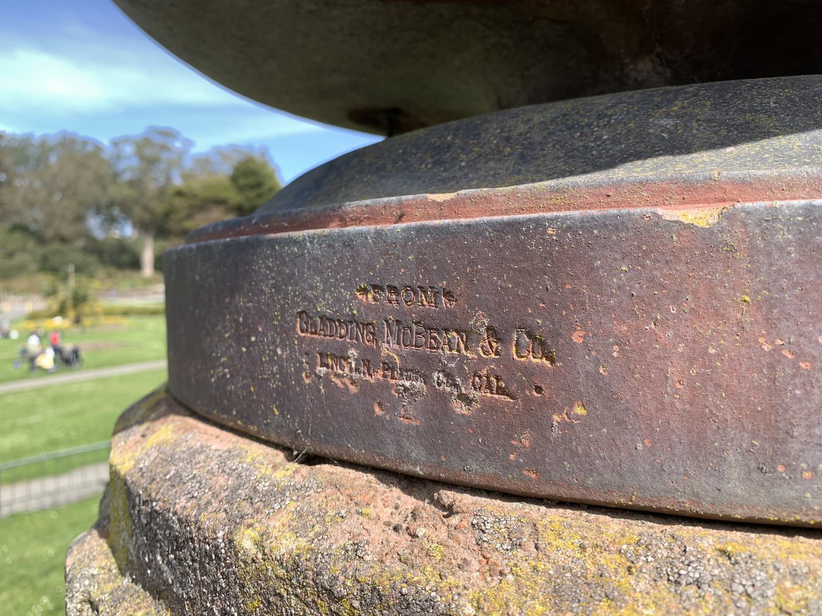 DavidGallagher's tweet photo. Relics in Golden Gate Park on today’s #bikeride #gladdingmcbean #midwinterfair https://t.co/2dnKwSyrVB
