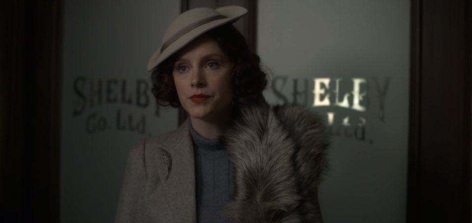 natsiobhan_'s tweet photo. ada shelby in a suit, that’s it that’s the tweet #PeakyBlinders https://t.co/5MIOENJJet