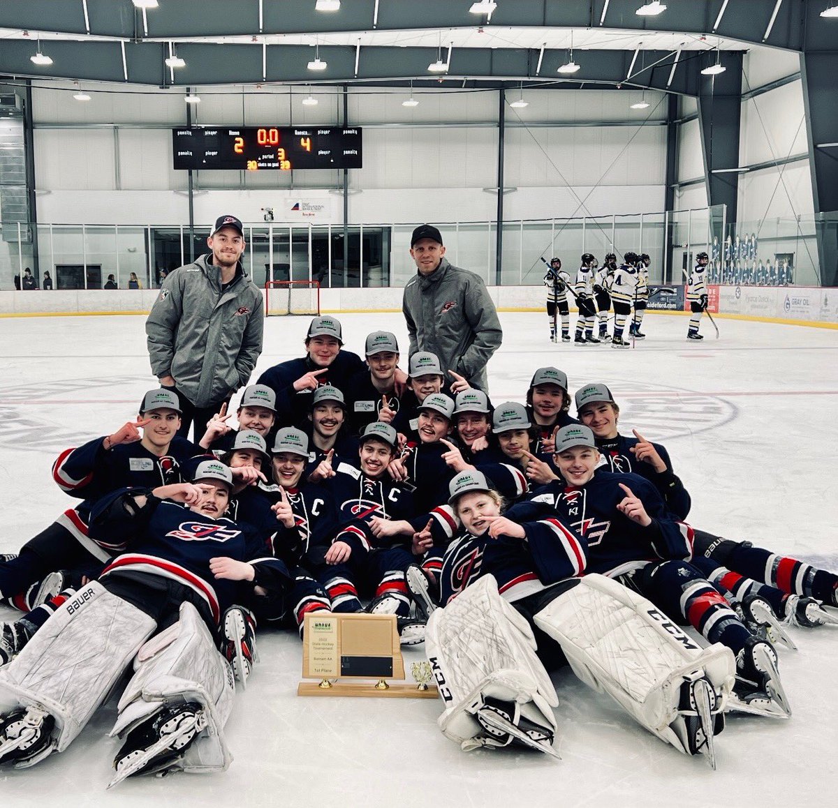 So proud of this team and everything they accomplished this season! It took everything we had from the entire group and it wasn’t easy, which is exactly what makes it so special. #statechamps