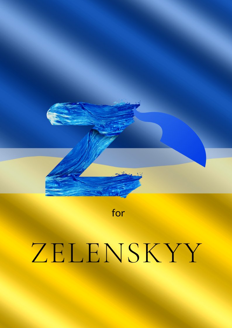 scrtpth's tweet image. Z officially stands for Zelenskyy. Let's reclaim it. Avengers newest Superhero.