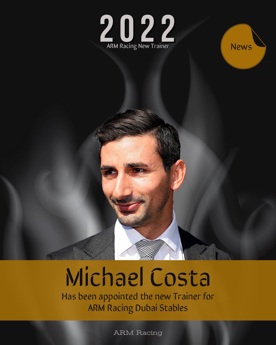 ARM Racing on Twitter "We are pleased to announce that Trainer Michael