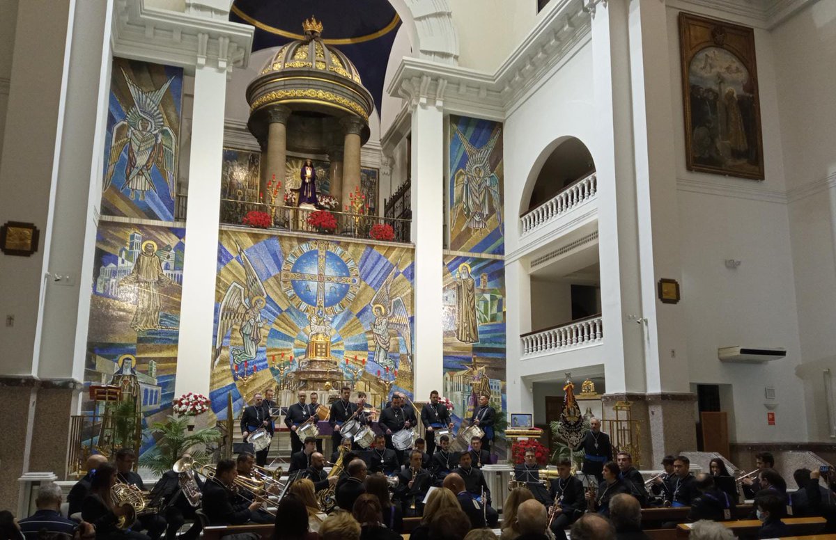 aytoquintanar's tweet photo. La #AgrupaciónMusical “#VirgendelasAngustias” ofrece un concierto en la #Basílica de #Medinaceli en #Madrid.Más detalles en: https://t.co/2G4J3Ad1P5 https://t.co/4PrR4qYMlZ