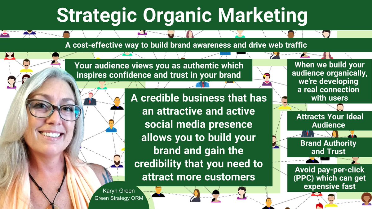 Strategic Organic Marketing greenstrategyorm.com

#marketingstrategist #marketingtactics  #marketingsuccess #businessstrategies
#businesssuccess #digitalmarketing
#onlinereputation #orm