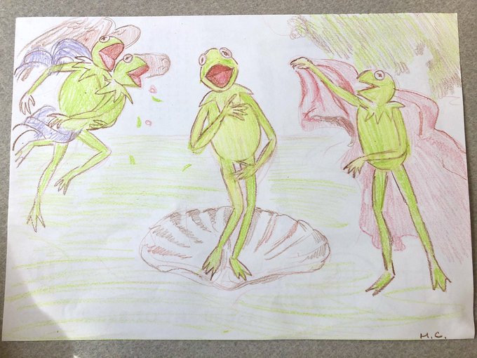 Haven't been here in a hot minute but look what I drew today: 