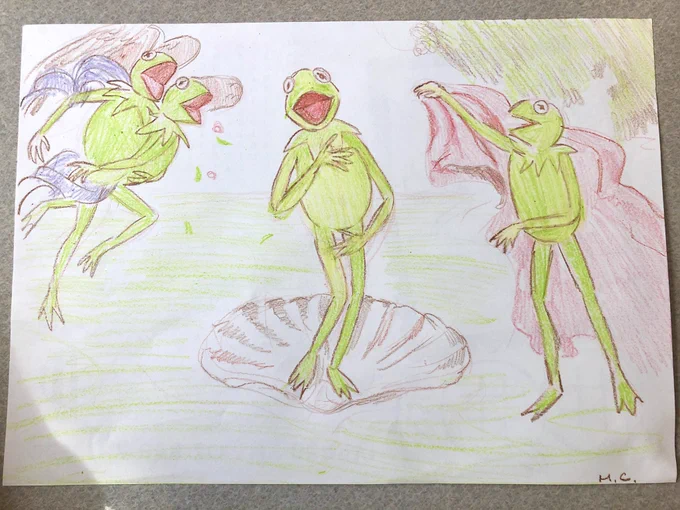 Haven't been here in a hot minute but look what I drew today: 
