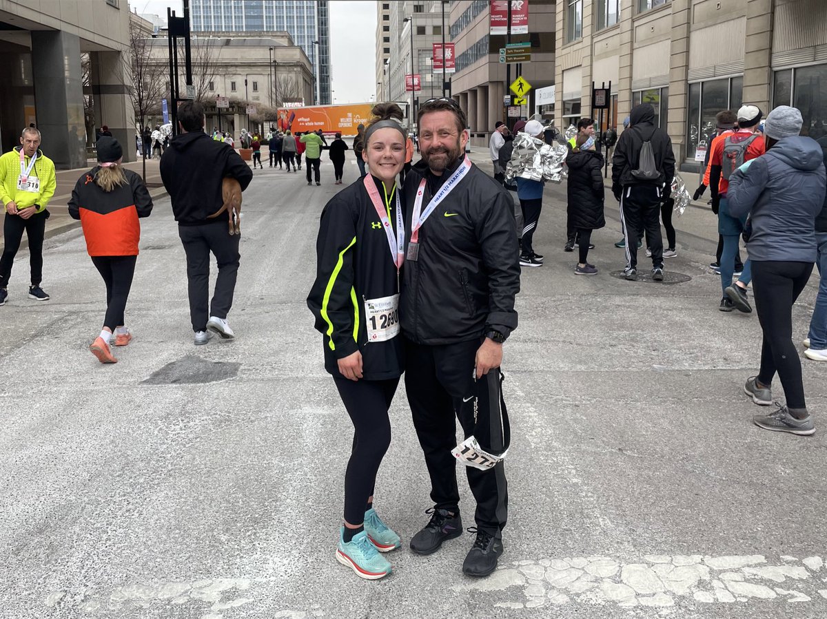 gedmonds4's tweet photo. First half marathon down! Next stop, @RunFlyingPig @Mo_Edmonds https://t.co/PLaTt1Zgk9
