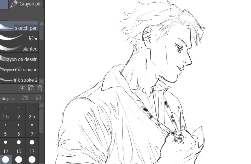 thinking about nanami untying his tie 