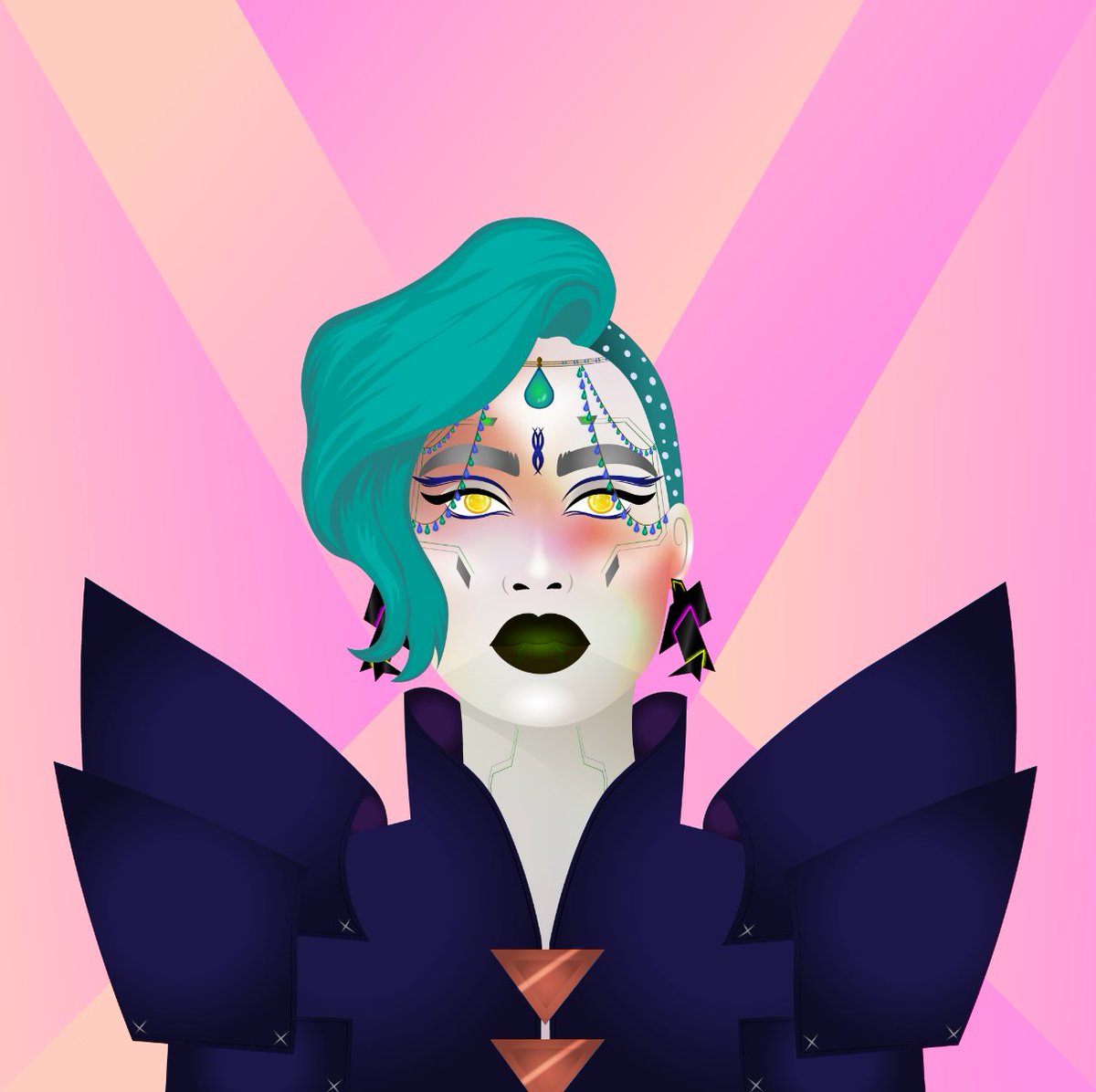 worldofwomenxyz's tweet photo. For those who never met Naos, the first woman from #WoWGalaxy to establish contact with the Assembly of Women, here she is!

Yes, she comes from Nova Gaïa, and she is Iridium.
https://t.co/wBpNjm9WiA https://t.co/x1pEhjMWcd